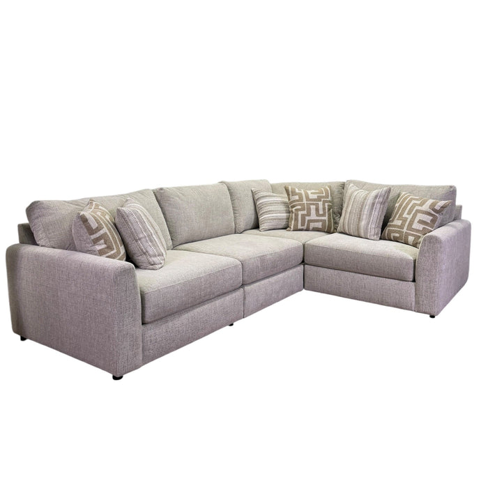 Marlow Modular 4 Piece Sectional in Cream