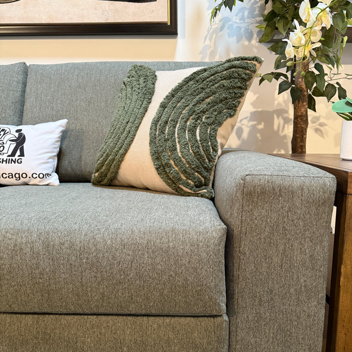 Daina Modular Sectional in Forest Green