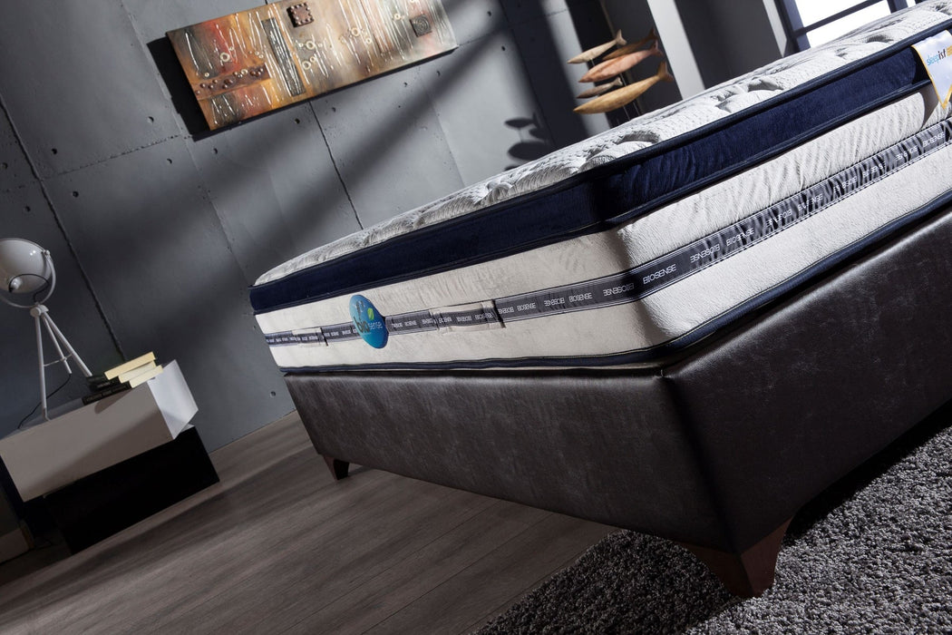 Biorythmic Sleep Eurotop Mattress by Bellona