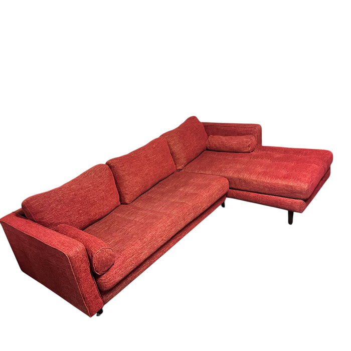Red MCM Sectional