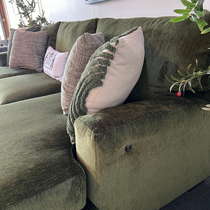 Loft Sectional Sofa with USB Chargers