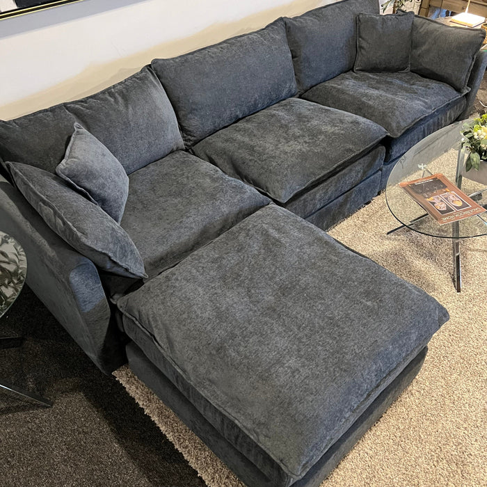 Modular Sectional Dream Couch in Dark Gray