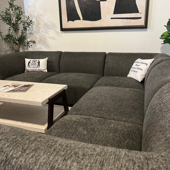 Modular Jonathan Louis Five Piece Sectional Couch