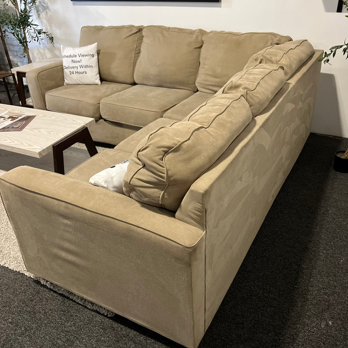 Ashley Tan Corner Sectional