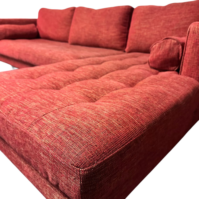 Red MCM Sectional