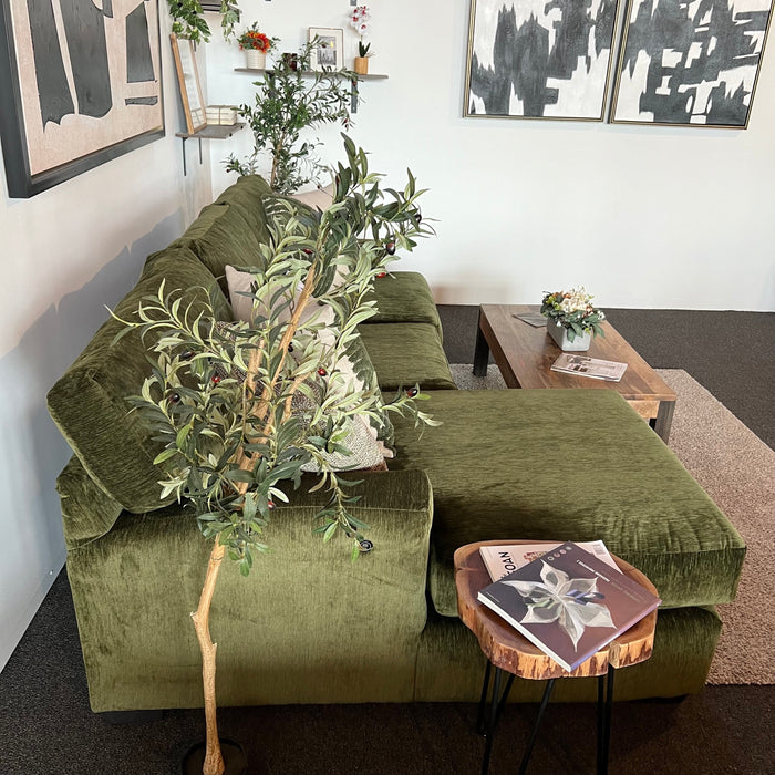 Loft Sectional Sofa with USB Chargers