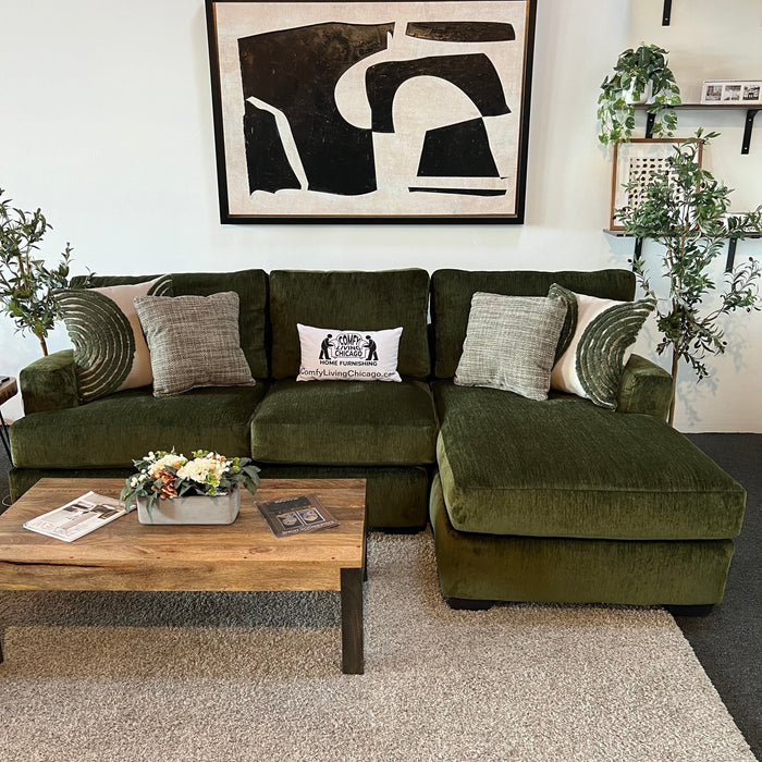 Loft Sectional Sofa with USB Chargers