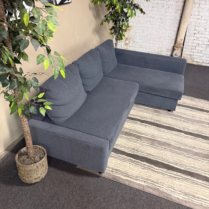 Sleeper Sectional Sofa with Reversible Storage Chaise