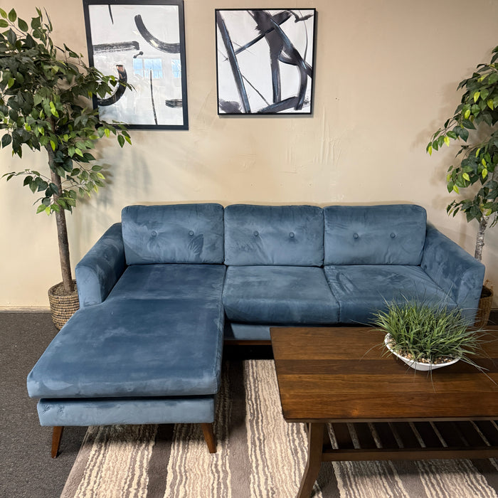 MCM Sectional with Reversible Chaise