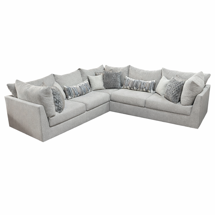 Hudson Modular 5 Piece Sectional in Cream