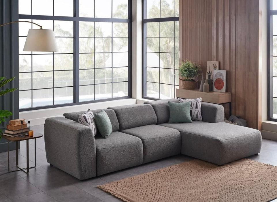 Picasso Functional Sectional Couch with Storage and Sleeper