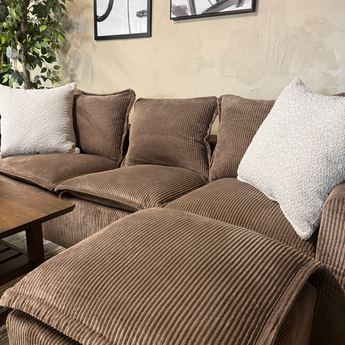 Corded Modular Cloud Sectional Sofa