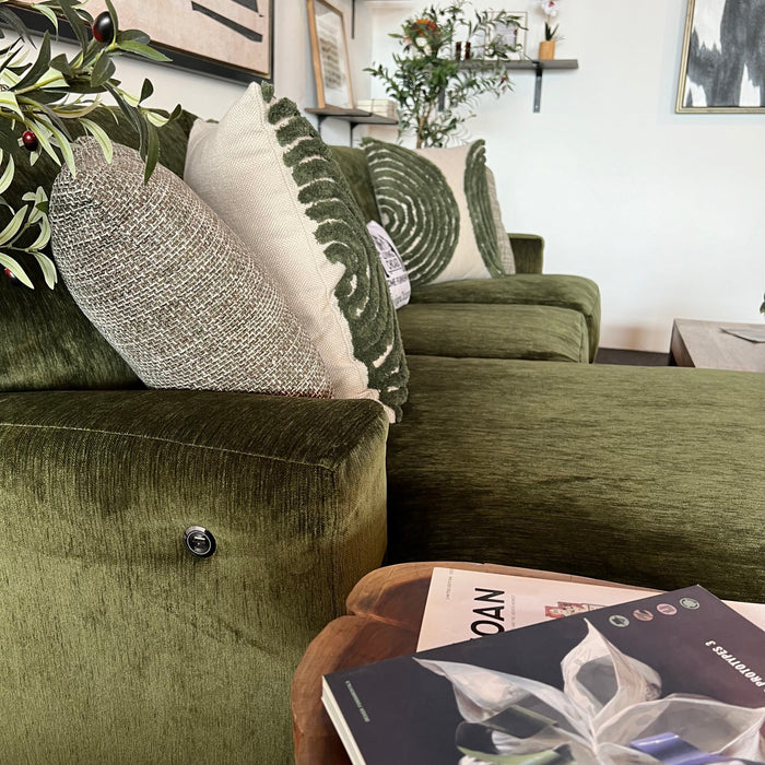 Loft Sectional Sofa with USB Chargers