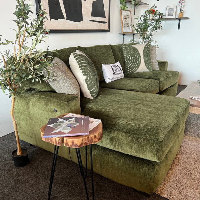 Loft Sectional Sofa with USB Chargers