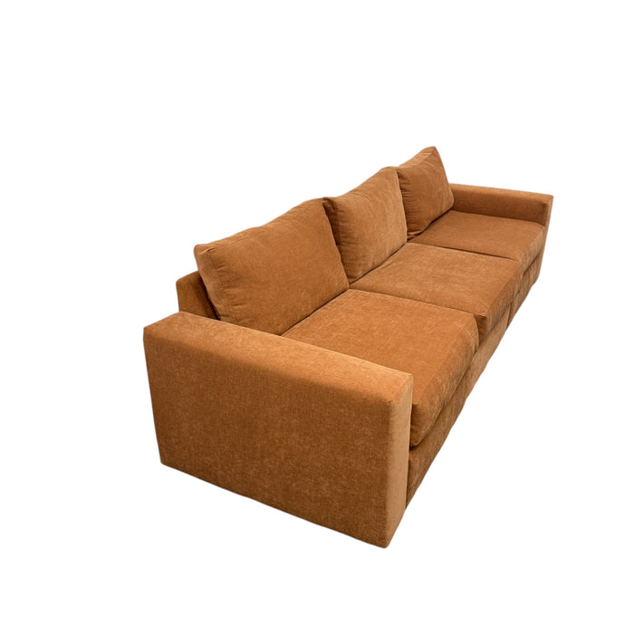 Modular Orange Sofa - Made in Chicago