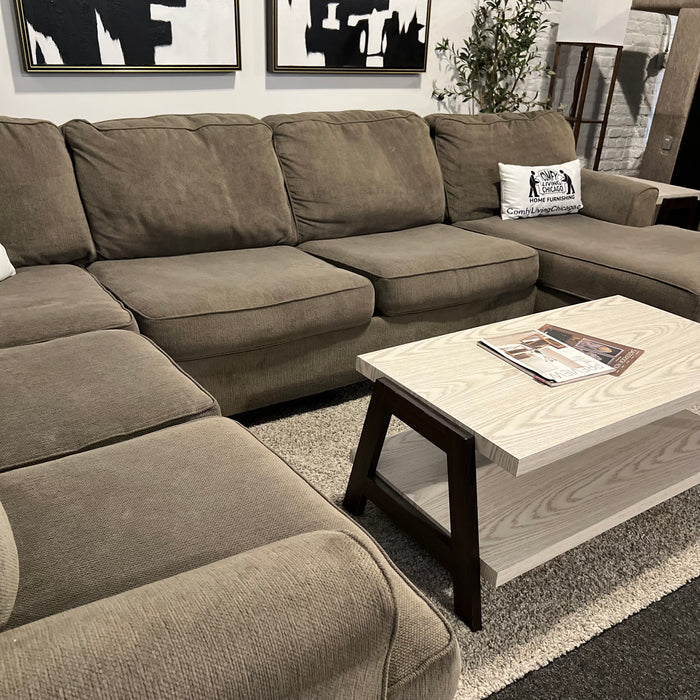 Ashley Home stores U Shape Sectional Couch in Gray