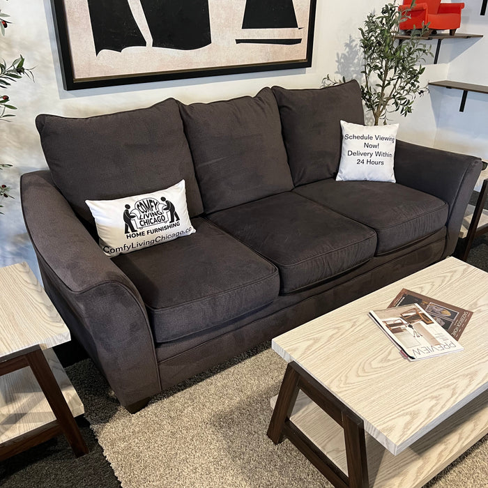 Jonathan Louis Three Seater Couch in Gray