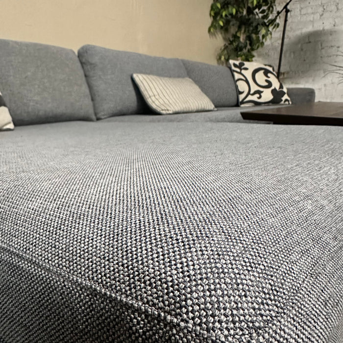 Gray MCM Sectional Sofa