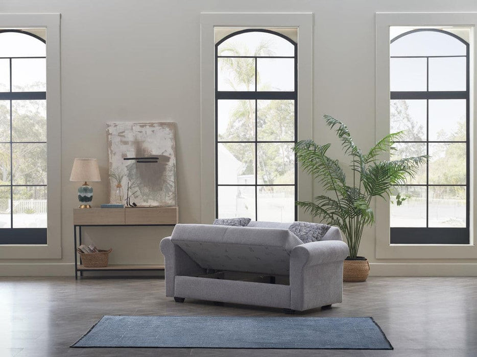 Elita S Love Seat (Koopsi Light Gray)	 by Bellona