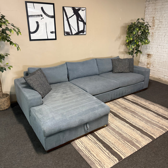 Joybird Sectional with Storage Chaise