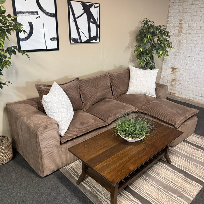 Corded Modular Cloud Sectional Sofa