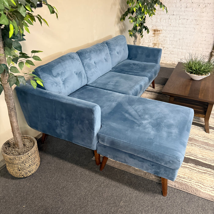 MCM Sectional with Reversible Chaise