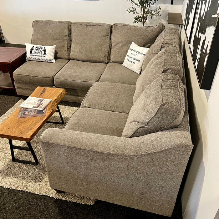 Gray Ashley 2 Piece Sectional Couch