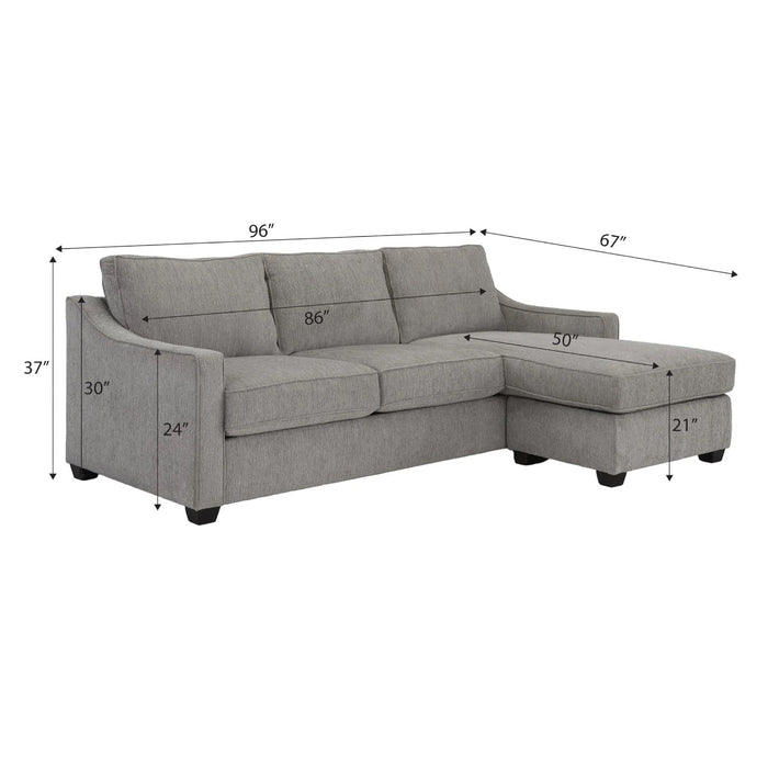 Lennox Sectional with Reversible Chaise
