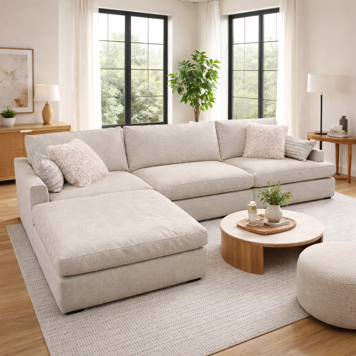 SL Modular Sectional in Cream