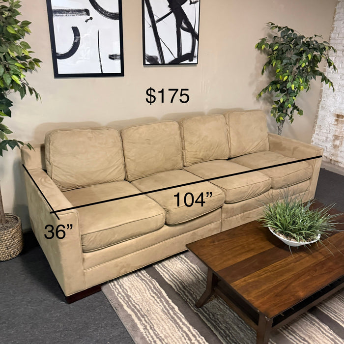 Beige Three Seater