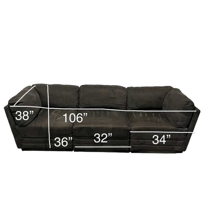 Modular Dark Gray Couch / Sofa