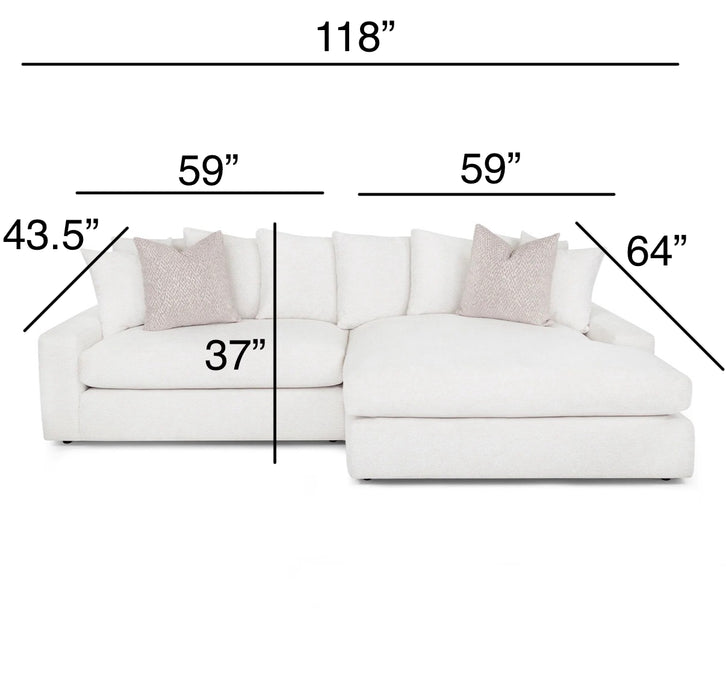 Oslo Sectional with Right Chaise