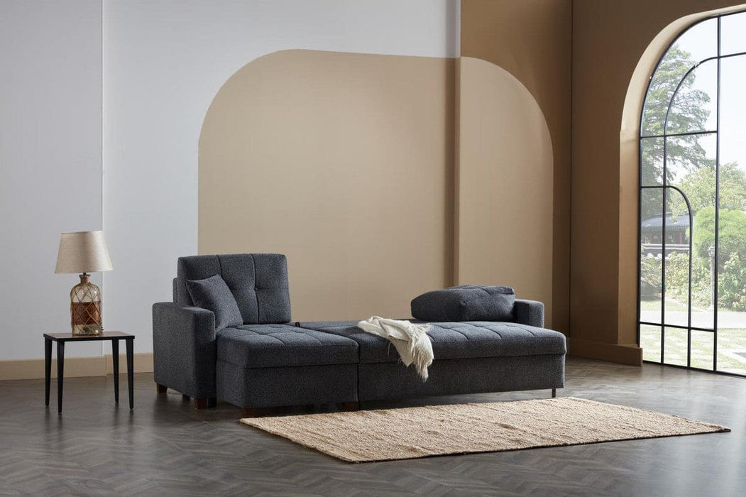 Mocca Sleeper Sectional 3 Pieces         by Bellona