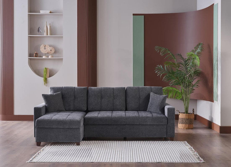 Mocca Sleeper Sectional 3 Pieces         by Bellona