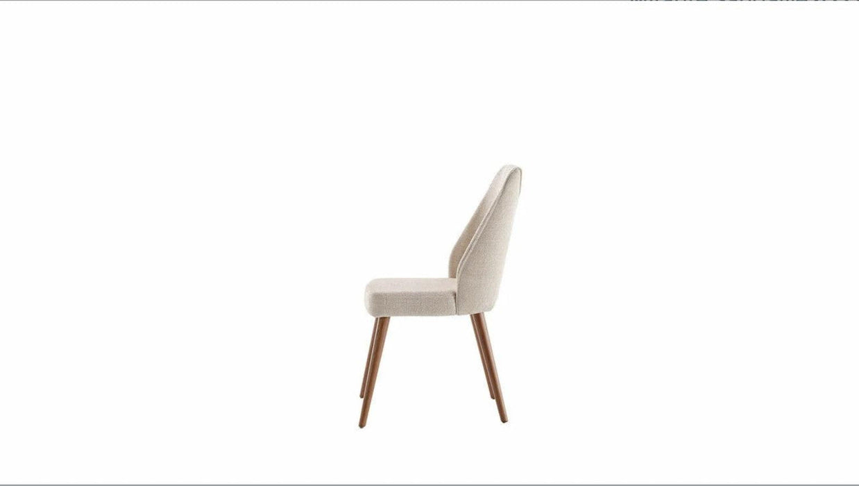 Mirante 6335 Dining Chair 2Pcs (Cream)	 by Bellona