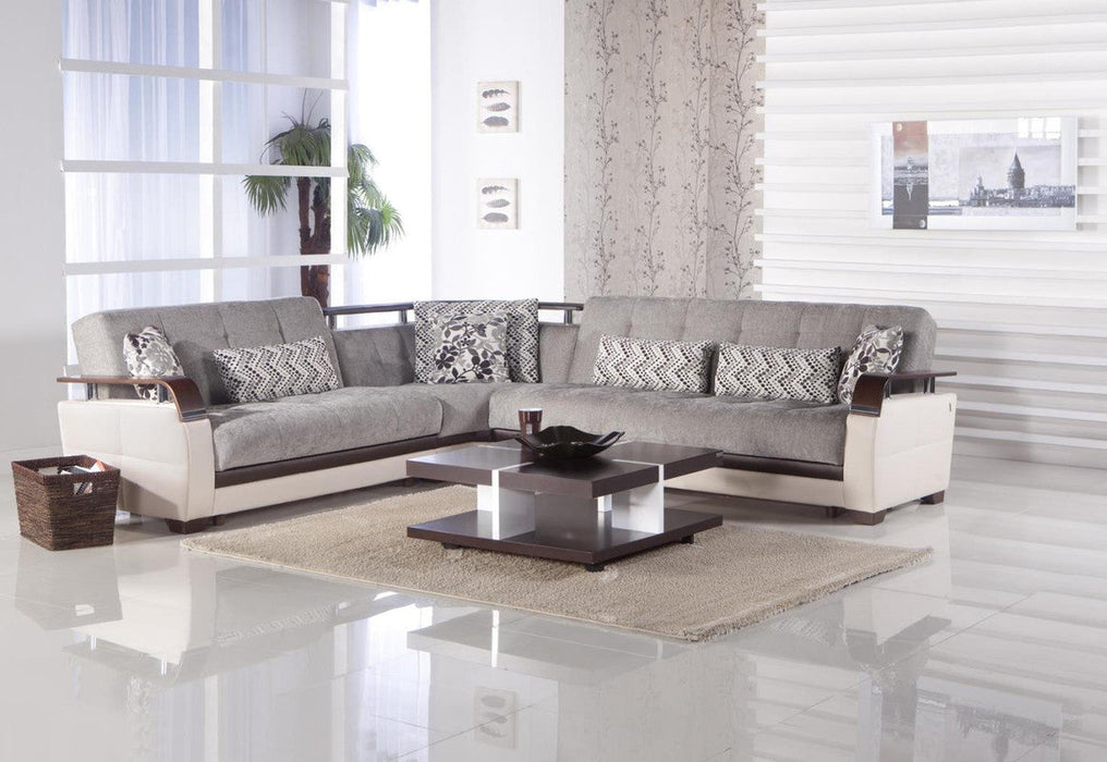 Natural Sleeper Sectional by Bellona