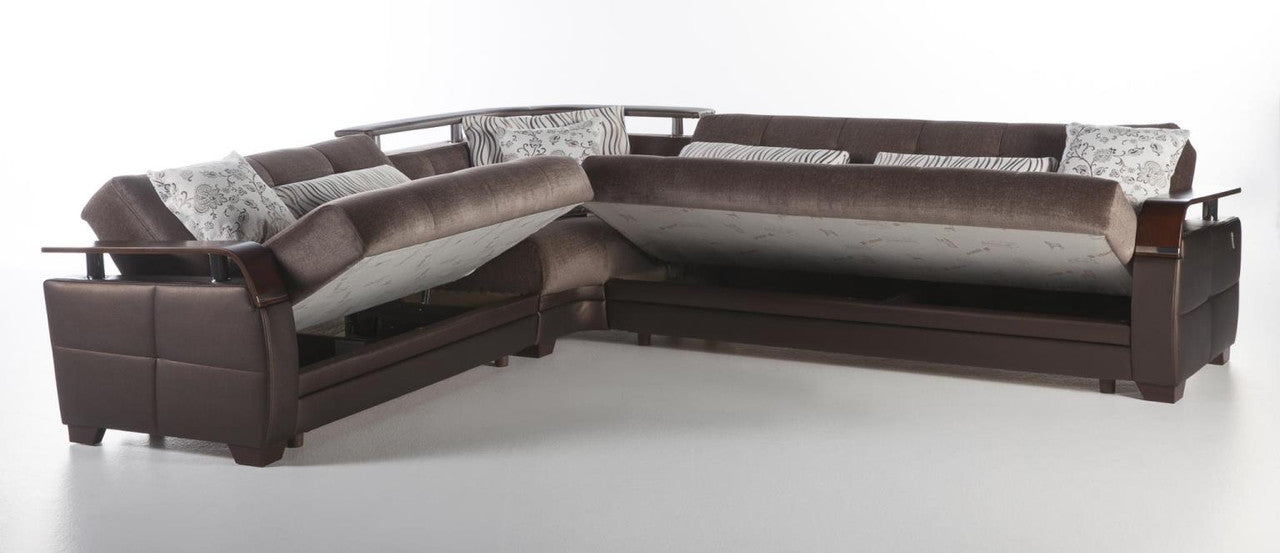 Natural Sleeper Sectional by Bellona