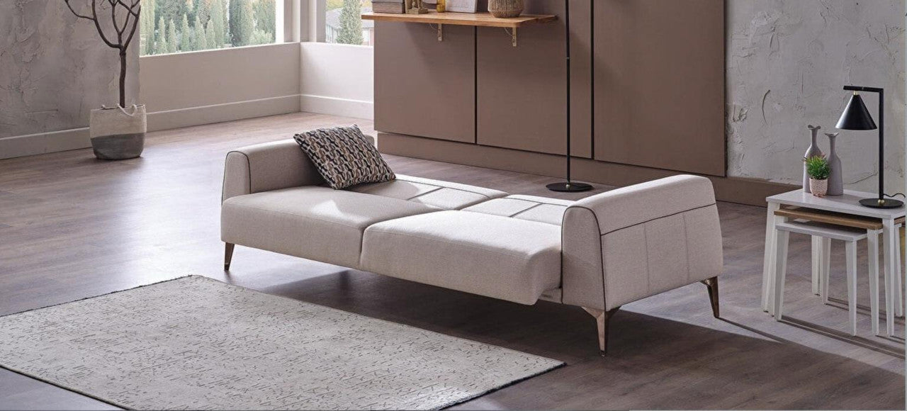 Pandora 3 Seat Sleeper Sofa (Fox Cream)	 by Bellona