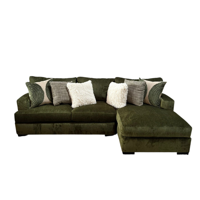 Loft Sectional Sofa with USB Chargers