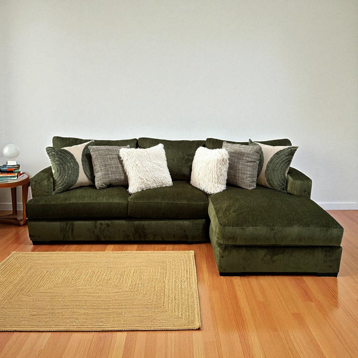 Loft Sectional Sofa with USB Chargers