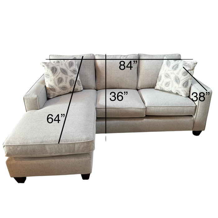 Mist Sectional Sofa with Reversible Chaise