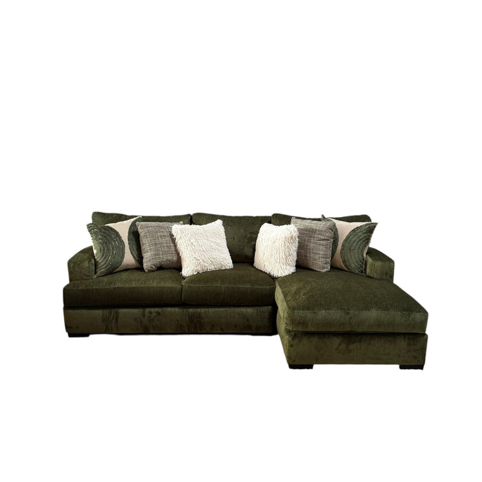 Loft Sectional Sofa with USB Chargers