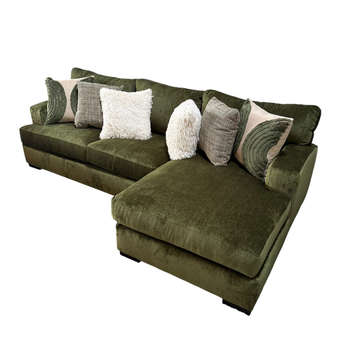 Loft Sectional Sofa with USB Chargers
