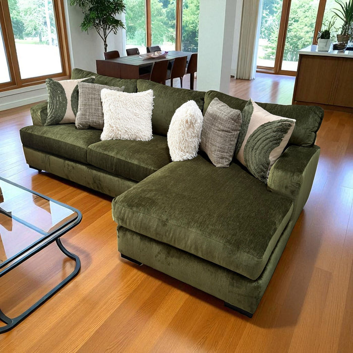 Loft Sectional Sofa with USB Chargers