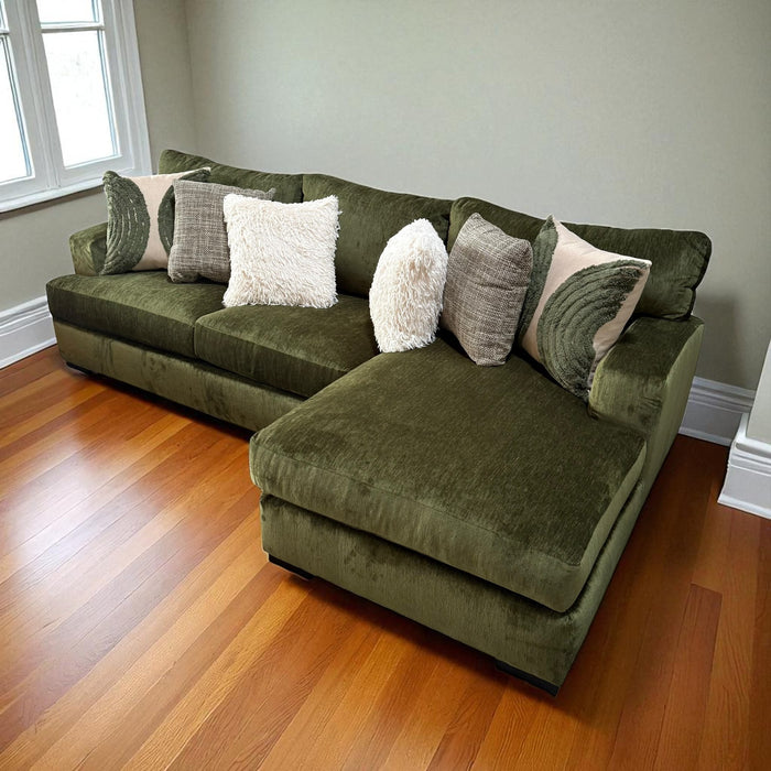 Loft Sectional Sofa with USB Chargers