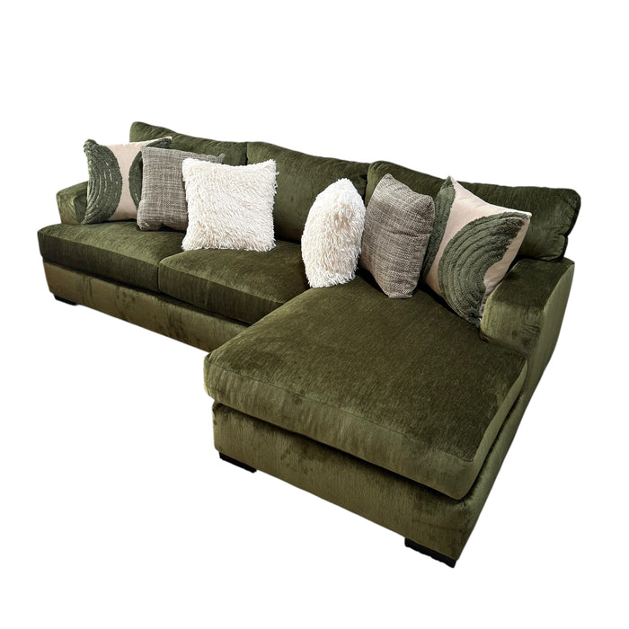 Loft Sectional Sofa with USB Chargers