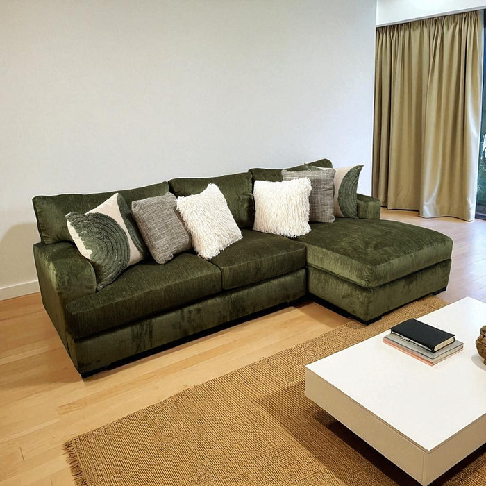 Loft Sectional Sofa with USB Chargers