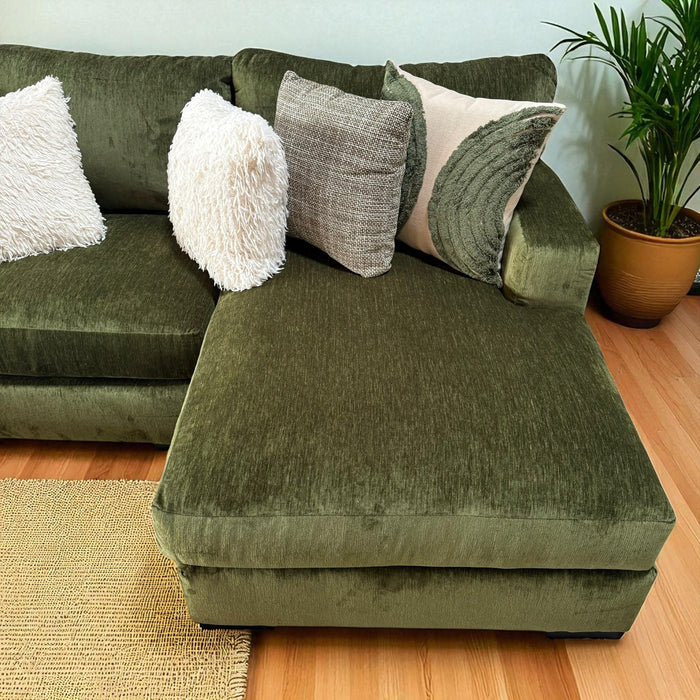 Loft Sectional Sofa with USB Chargers