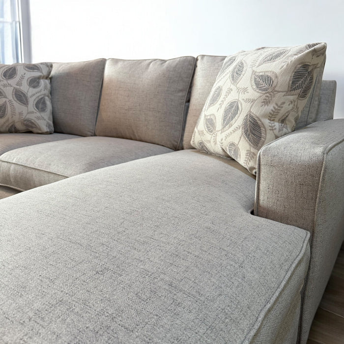 Mist Sectional Sofa with Reversible Chaise