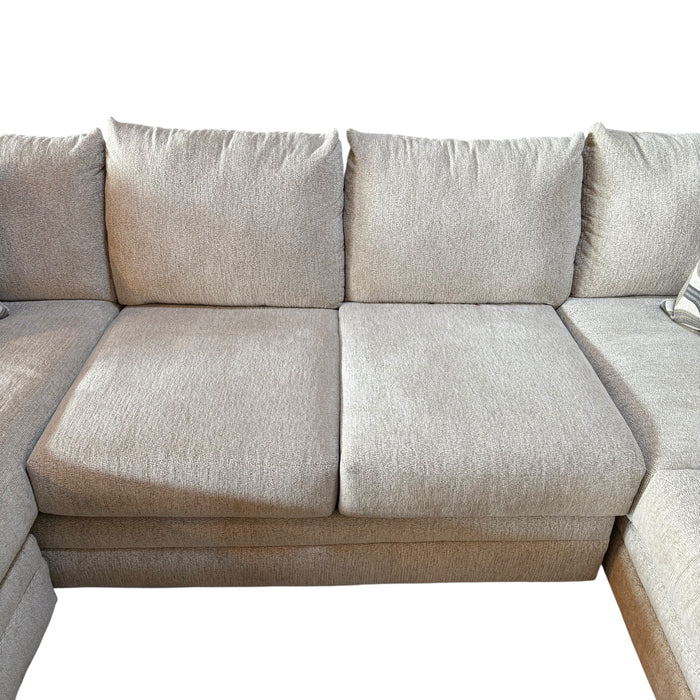 Prairie U Shape Sectional Sofa in Cream